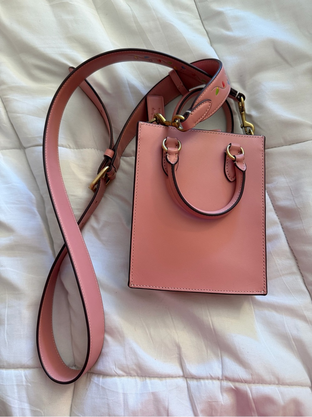 Coach Pink Minnie & Mickey Mini Tote winter - Picture 4 of 5